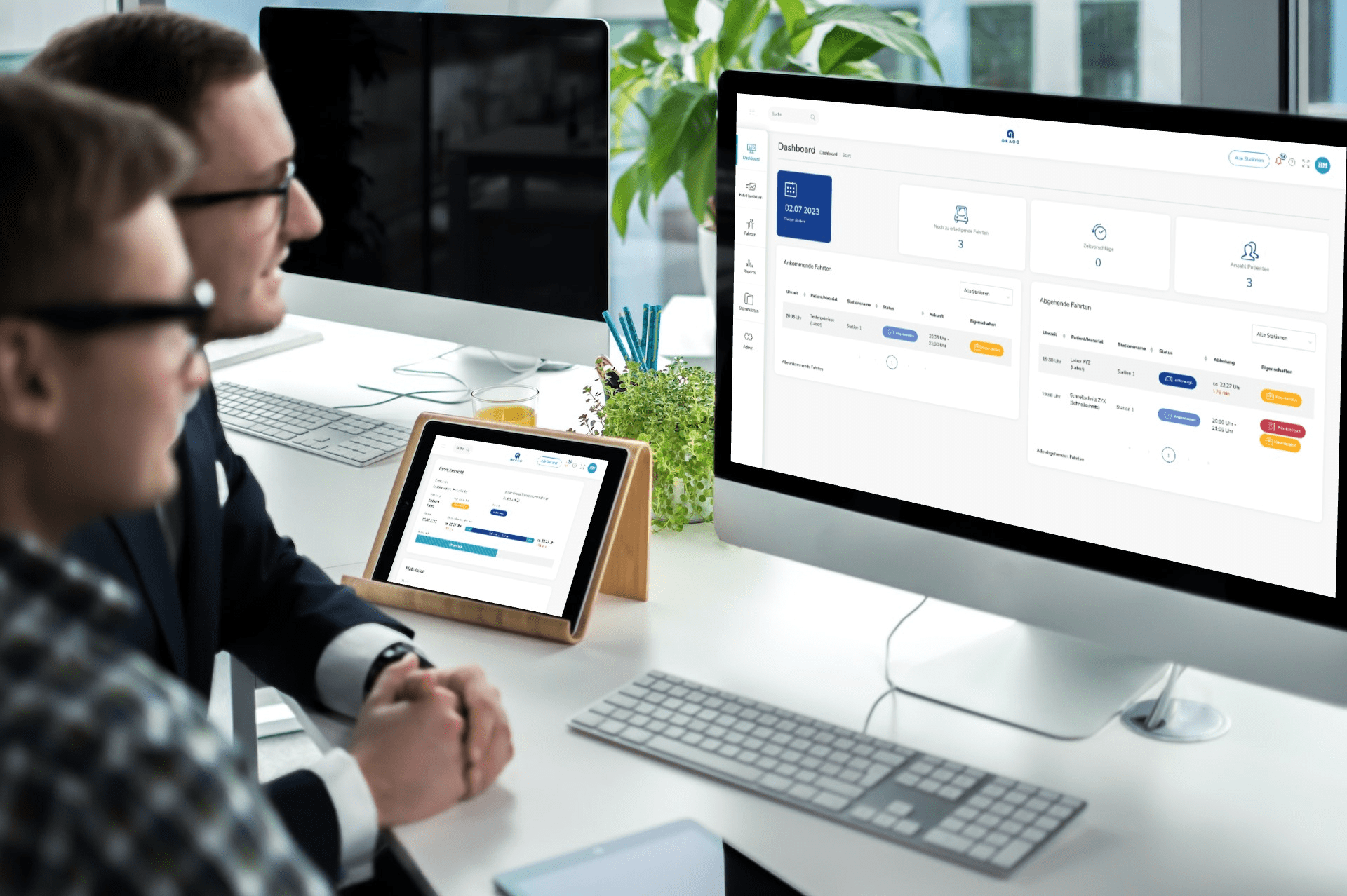 Optimierung von Labortransporten durch Transparenz und Effizienzsteigerung